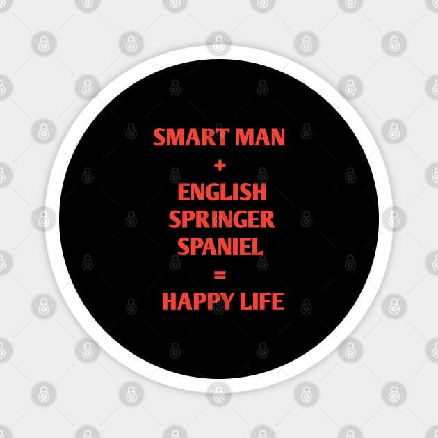 English Springer spaniel Magnet by BlackMeme94